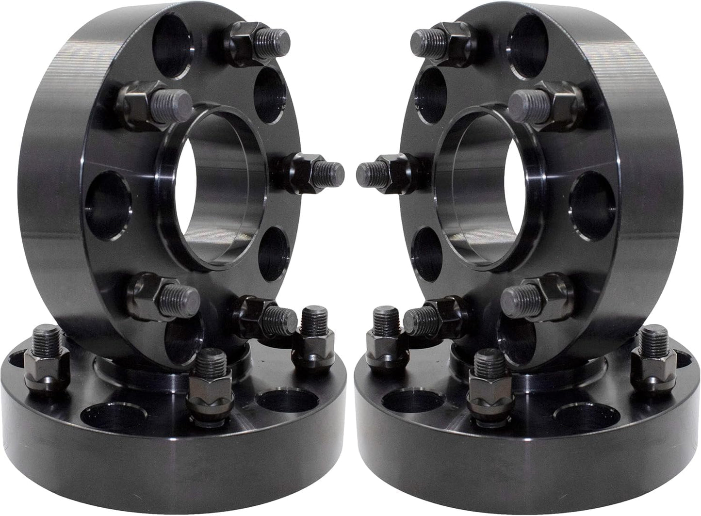 Espaciadores de rueda centrados en buje Ram 5X5.5 para modelos Ram 1500 2012 y posteriores | Pernos de 14x1,5, orificio central de 77,8 mm