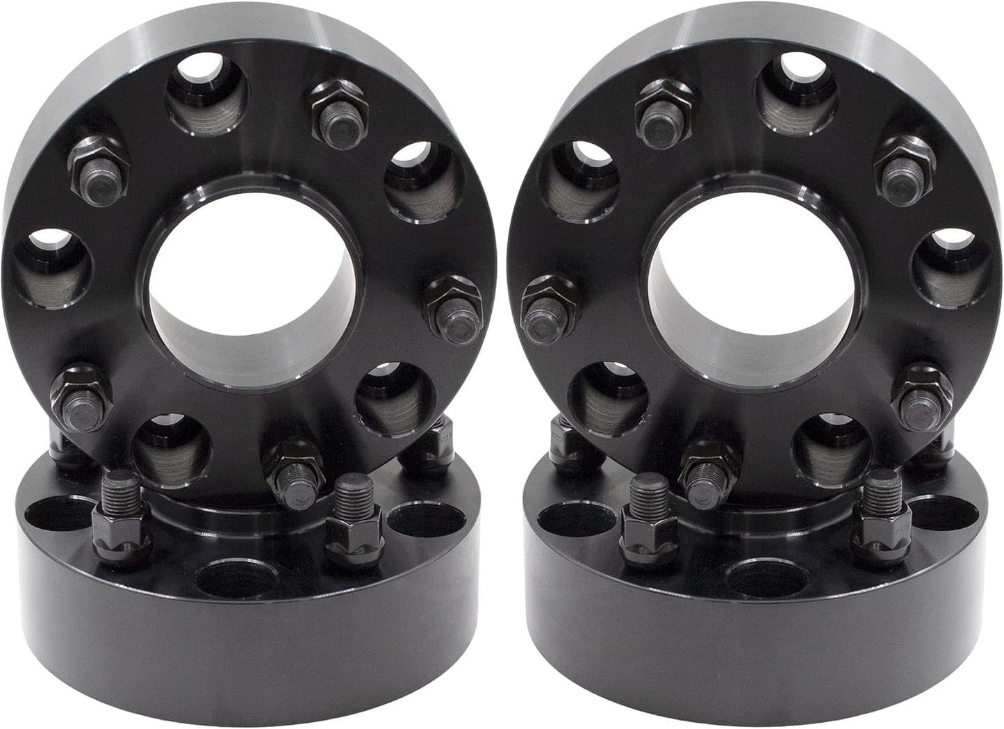 Espaciadores de rueda centrados en buje Ram 5X5.5 para modelos Ram 1500 2012 y posteriores | Pernos de 14x1,5, orificio central de 77,8 mm