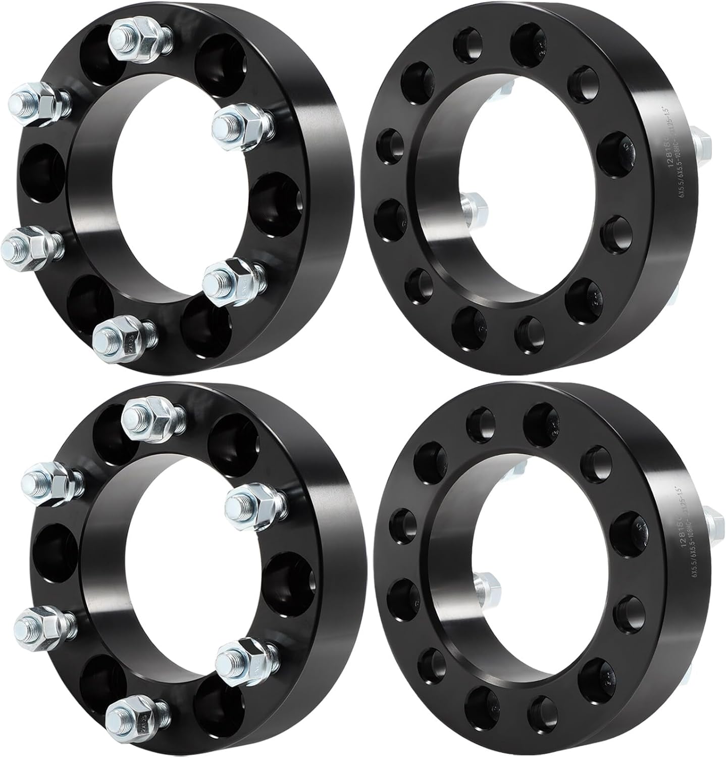 6X5.5 Hub Centric Wheel Spacers Fits Infiniti SUV Nissan Armada Titan Trucks 12x1.25 Studs