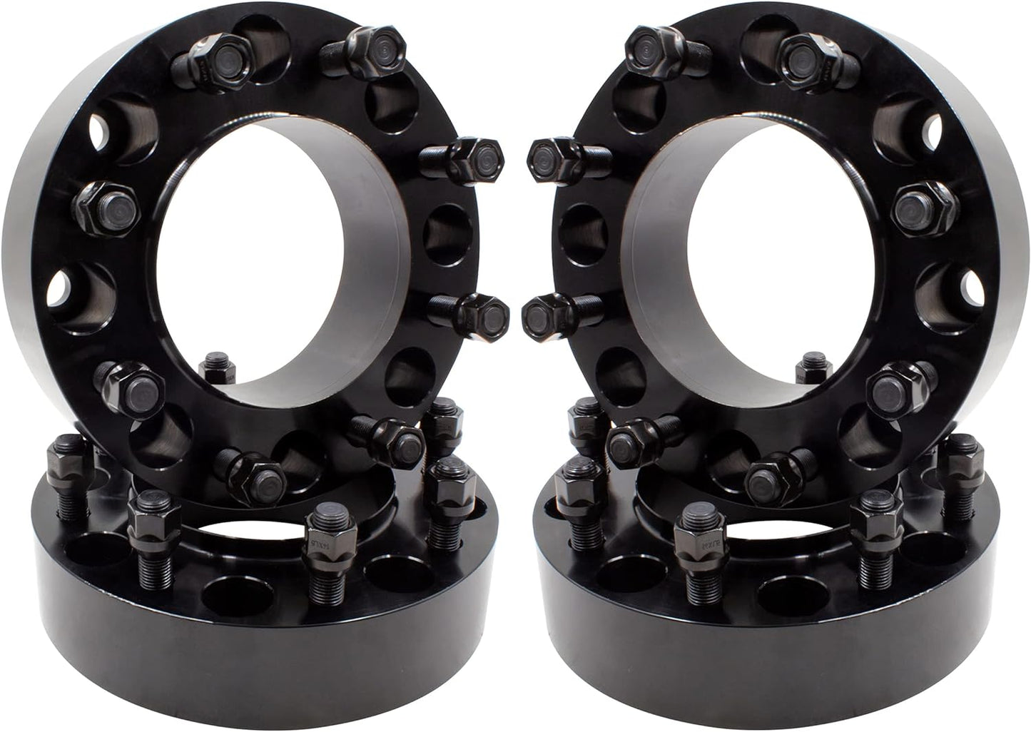 8x6.5 To 8x170 Hub Centric Wheel Spacers | 14x1.5 Studs Use Ford Wheels On Chevy GMC Trucks