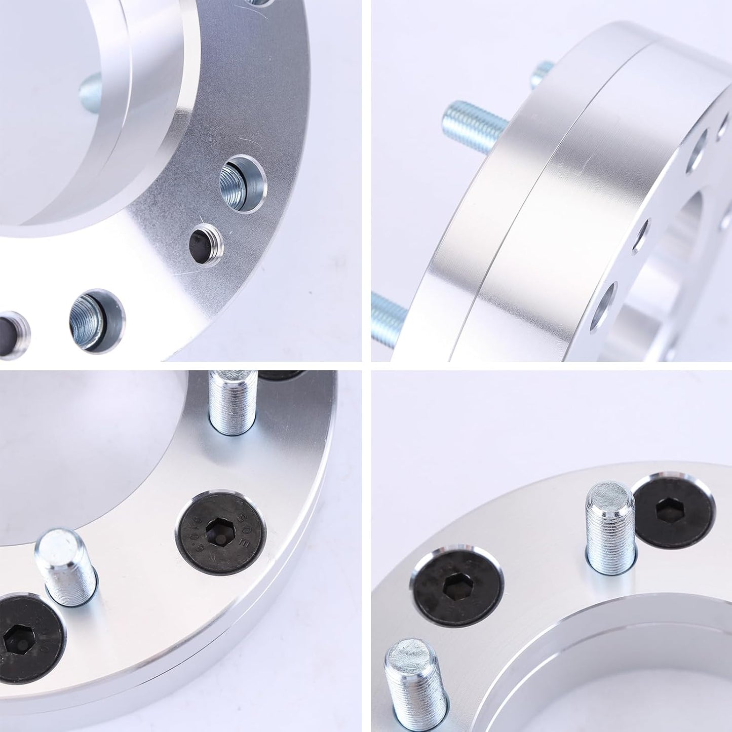 Adaptateur de roue 8x180 à 6x5.5, entretoises centrées sur le moyeu | Les goujons 14x1,5 de 2 pouces d'épaisseur utilisent des roues Chevy GMC sur des camions à 8 pattes 2500 3500 !