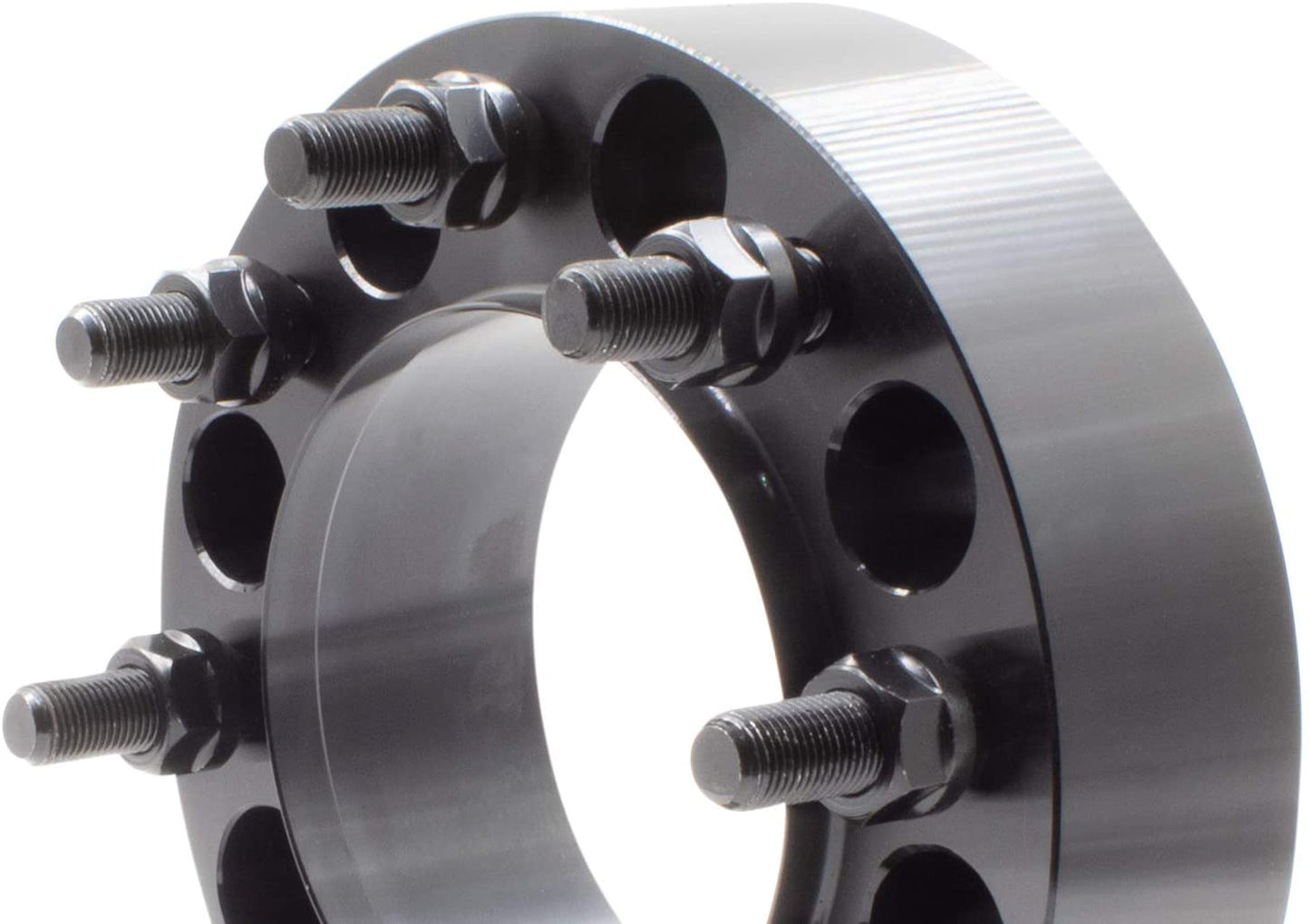 2 espaciadores de adaptador de rueda centrados en cubo de 8x170, rosca de 14x2 | 2" pulgadas de espesor para Ford F-250 F-350 Superduty Excursion