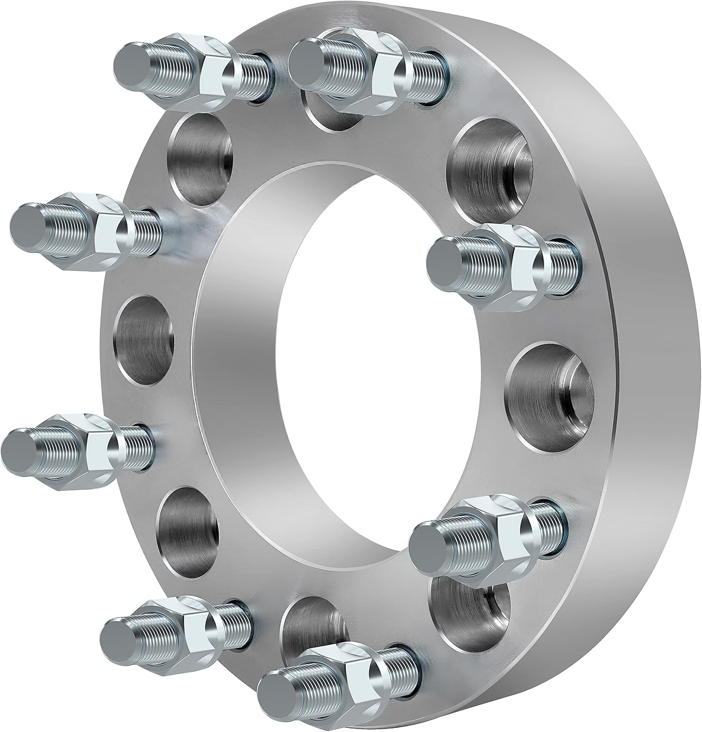 Entretoises d'adaptateurs de roue 8X6,5 à 8X180 | Goujons 14X1,5 de 1,5 pouce ou 38 mm d'épaisseur | 8X165.1 à 8X180 permet les jantes de roues Chevy GMC plus récentes sur les anciens camions Chevy GMC 8 Lug