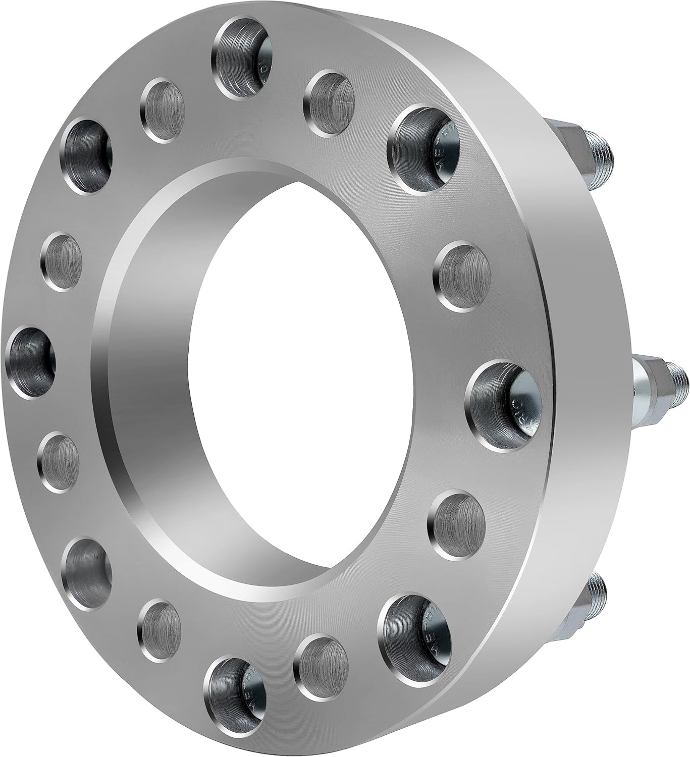 Entretoises d'adaptateurs de roue 8X6,5 à 8X180 | Goujons 14X1,5 de 1,5 pouce ou 38 mm d'épaisseur | 8X165.1 à 8X180 permet les jantes de roues Chevy GMC plus récentes sur les anciens camions Chevy GMC 8 Lug