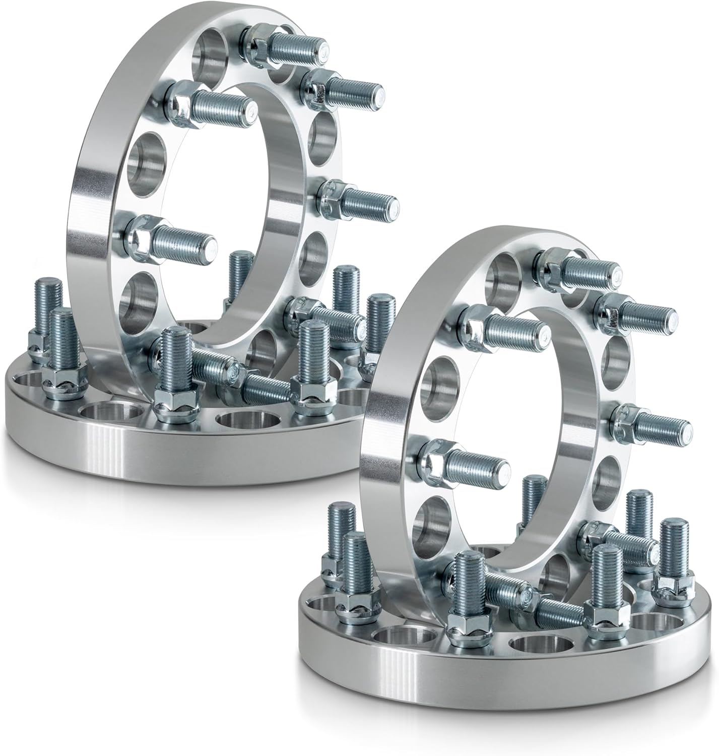 Adaptadores espaciadores de ruedas de 8X6,5 a 8 X 6,5 | 1" pulgada de espesor | pernos prisioneros de 9/16" Dodge Ford