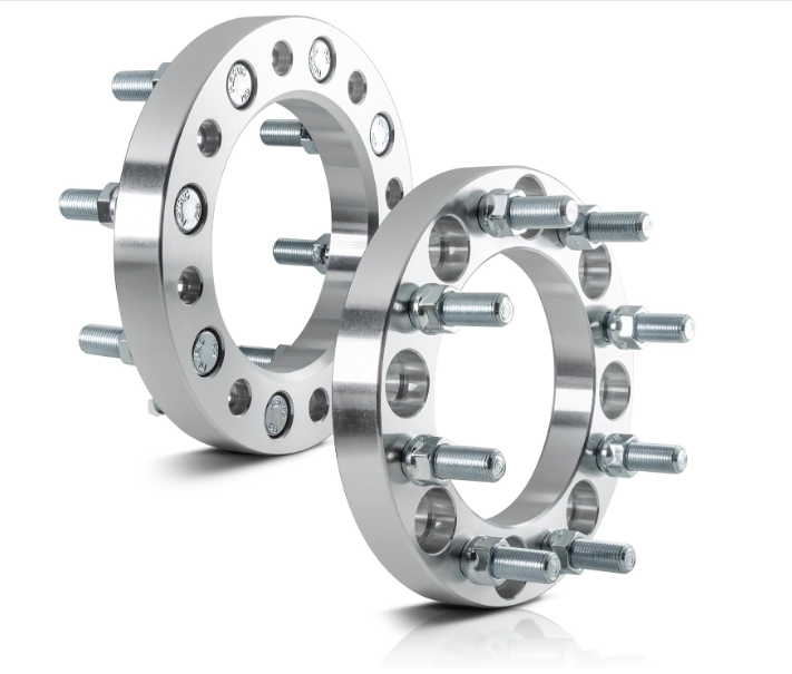Adaptadores espaciadores de ruedas de 8X6,5 a 8 X 6,5 | 1" pulgada de espesor | pernos prisioneros de 9/16" Dodge Ford