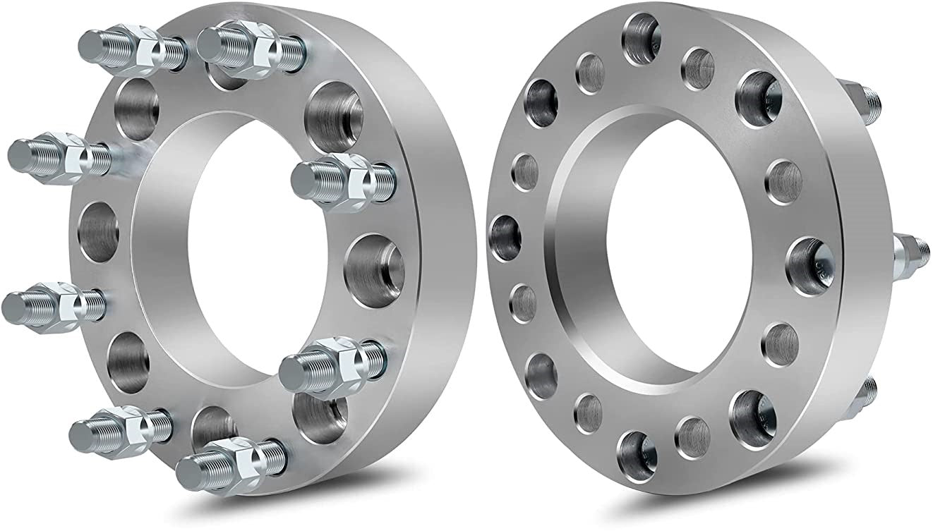 Adaptadores de rueda de 8x170 a 8x6.5 de 2 pulgadas ¡Use ruedas Chevy Dodge en camionetas Ford F-250 F-350 Superduty 99-02 14x2.0!