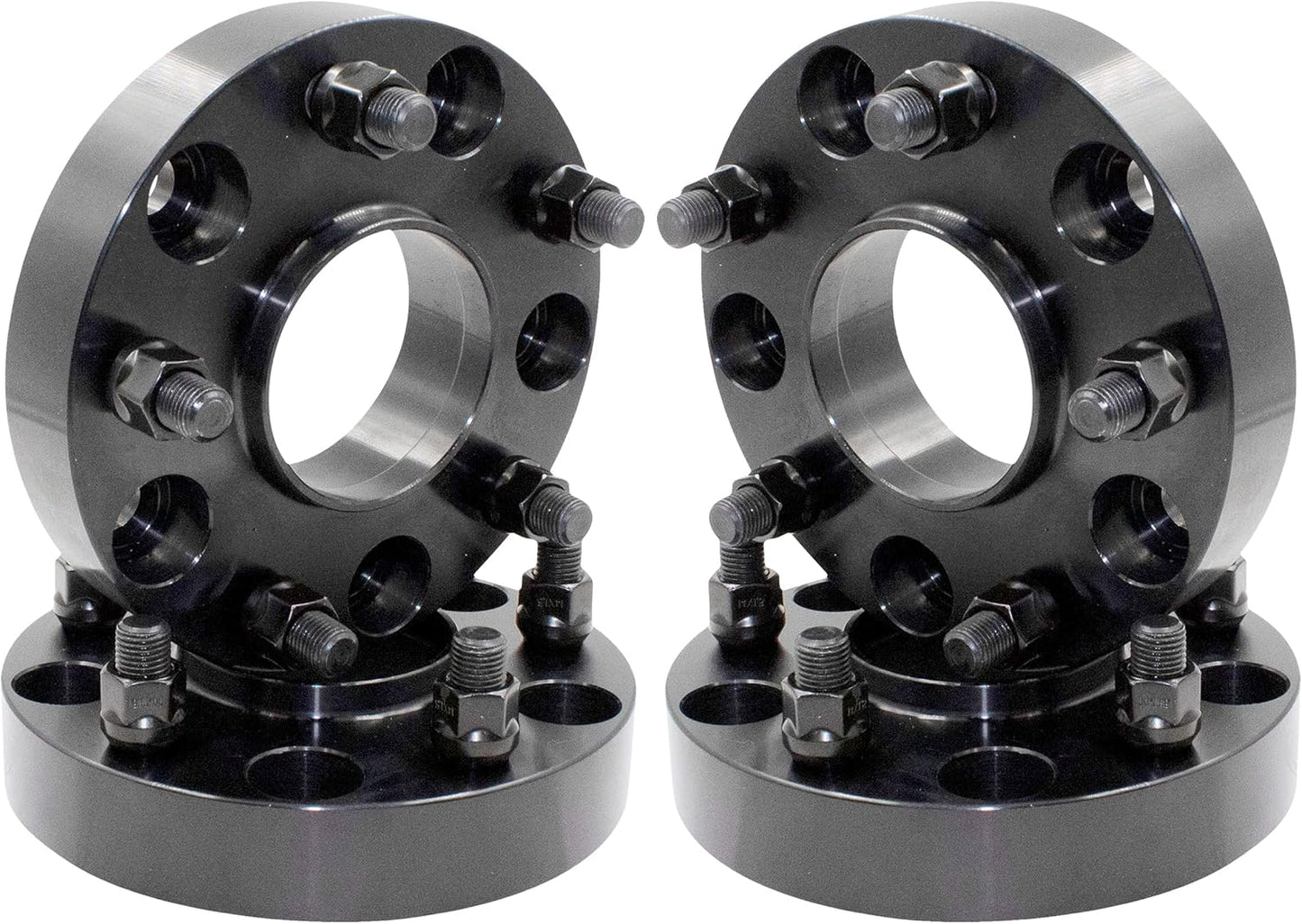 Espaciadores de rueda centrados en buje Ram 5X5.5 para modelos Ram 1500 2012 y posteriores | Pernos de 14x1,5, orificio central de 77,8 mm