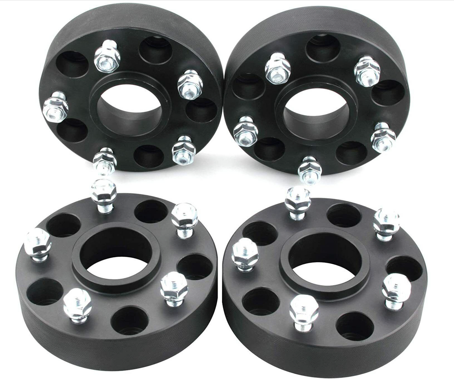 Jeep Wrangler Gladiator 5x5 Hub Centric Wheel Spacers (5x127) Fits all 2018+ JL Wrangler Rubicon, Sahara, Sport, Sport S 14x1.5