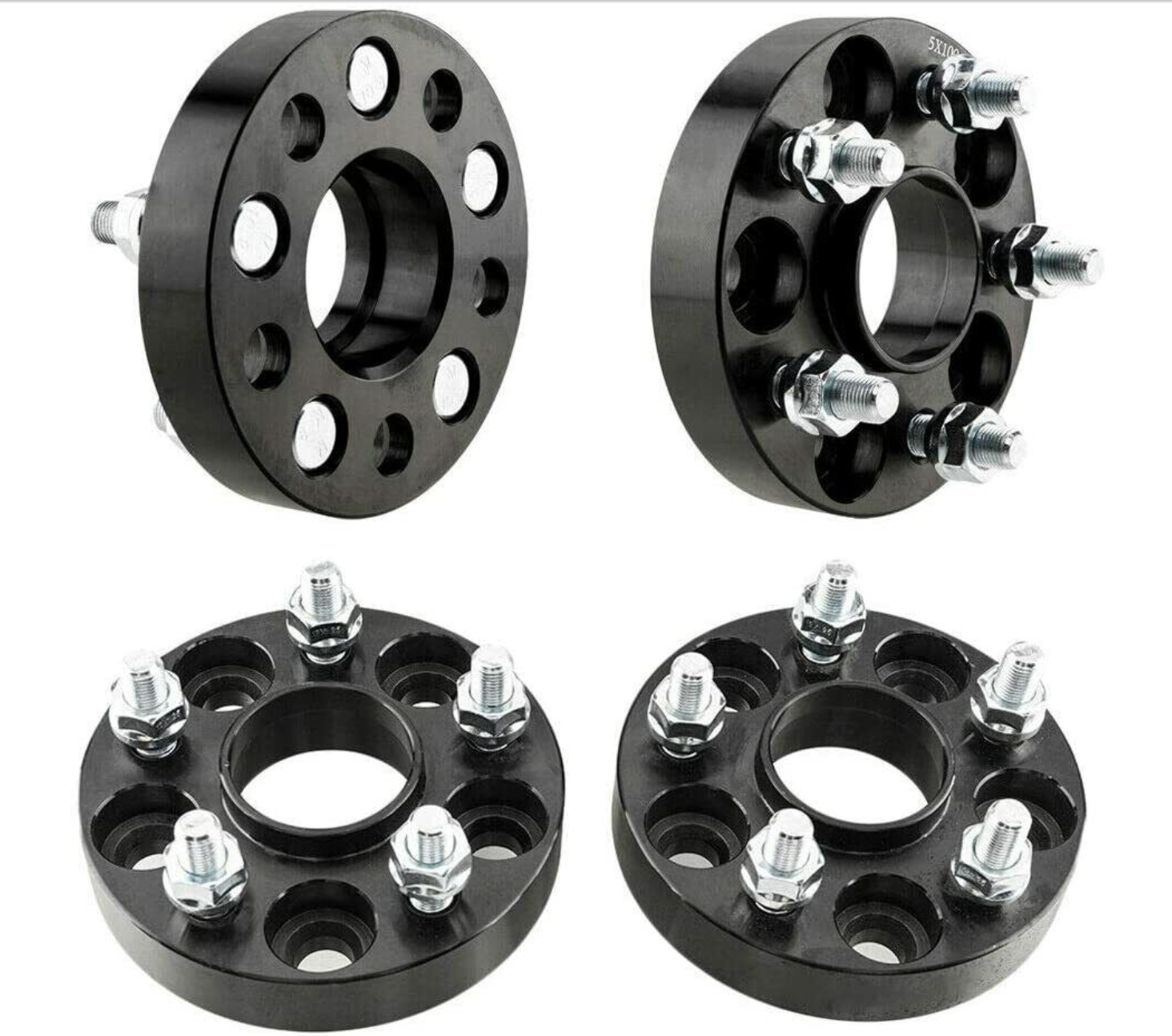 2 Pc CHEVY WHEEL SPACERS 6 LUG 1/2 Inch Thick # AP-603W 2 Pc CHEVY WHEEL SPACERS 6 LUG 1/2 Inch Thick # AP-603W