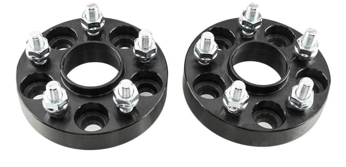 2020-2025 Ford Explorer Hub Centric 5x4.5 Wheel Spacers 5x114.3 Fits All 2020+ Models with 14x1.5 Studs
