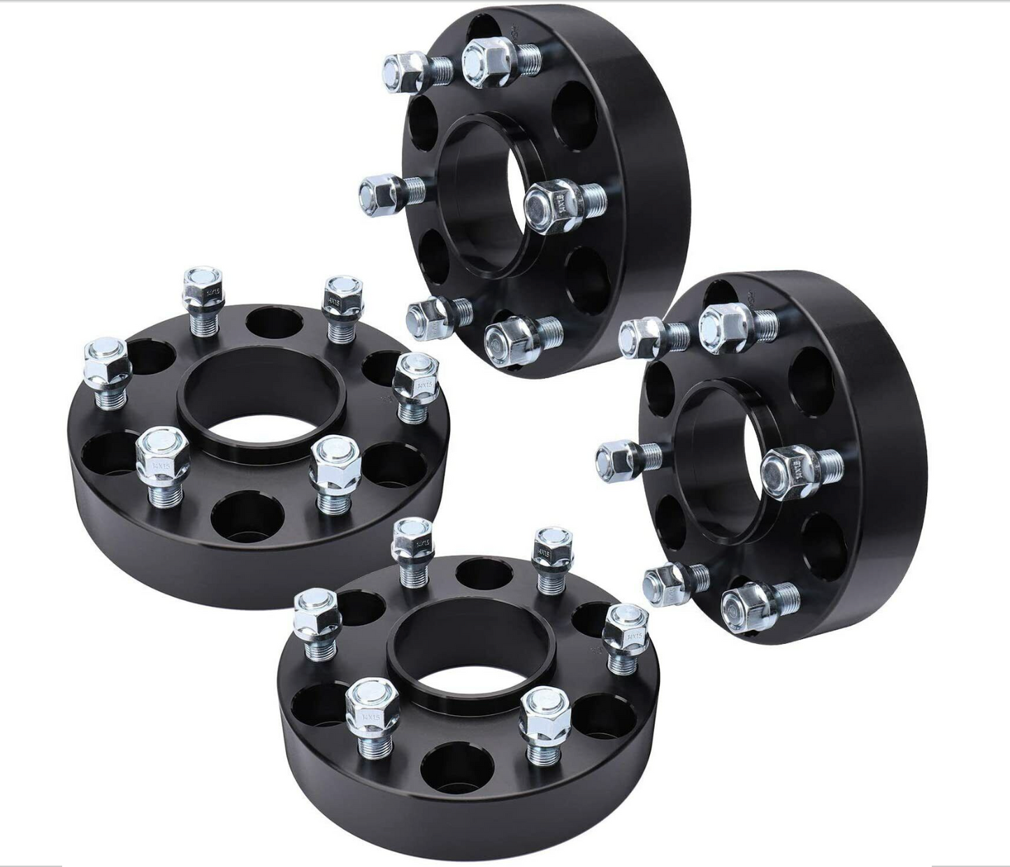 2019-2025 Ford Ranger 6X5.5 Hub Centric Wheel Spacers AKA 6x139.7 Thickness 38mm, 1.5", or 2" Inch 93.1mm Center Bore