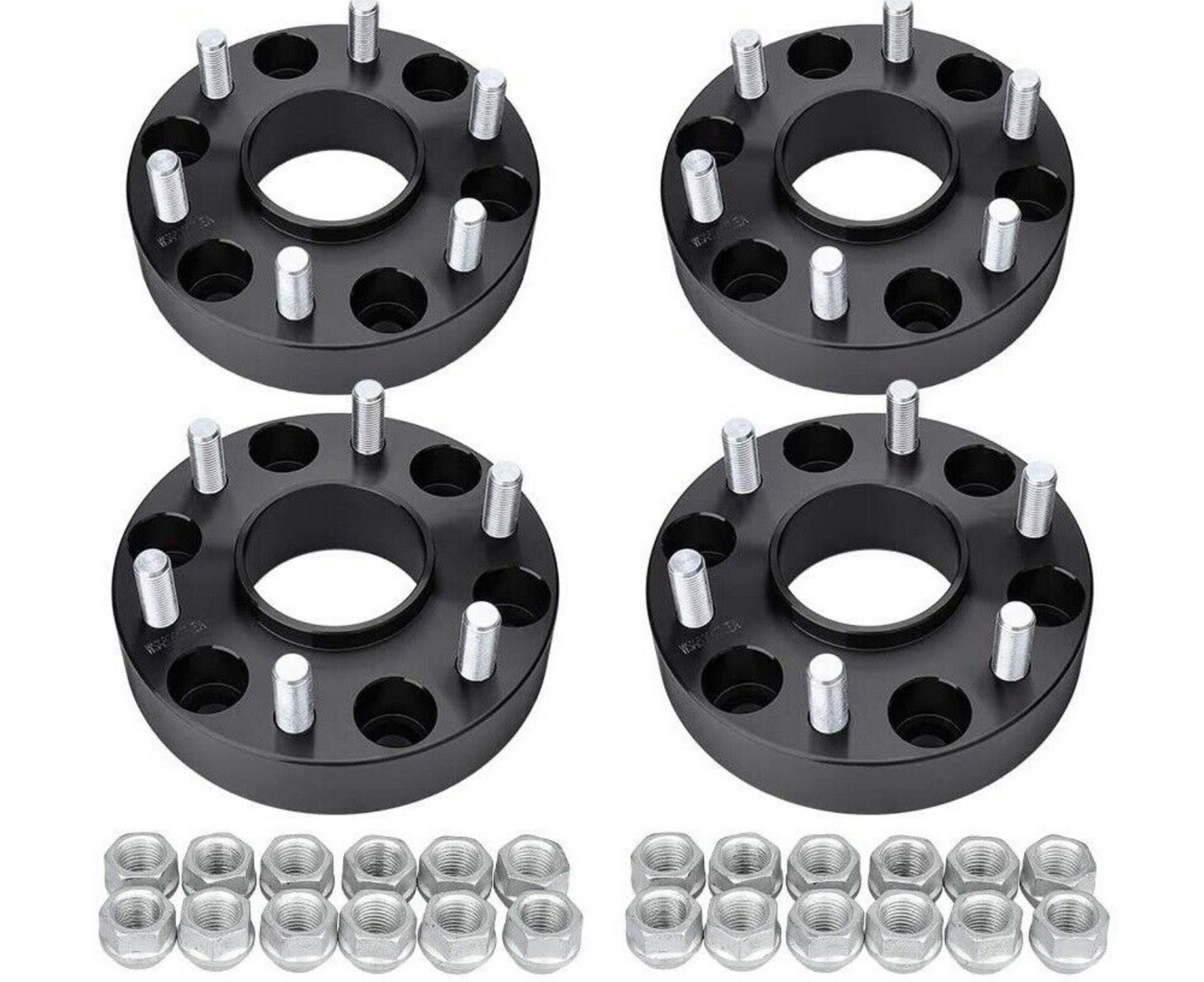 2019-2025 Ford Ranger 6X5.5 Hub Centric Wheel Spacers AKA 6x139.7 Thickness 38mm, 1.5", or 2" Inch 93.1mm Center Bore