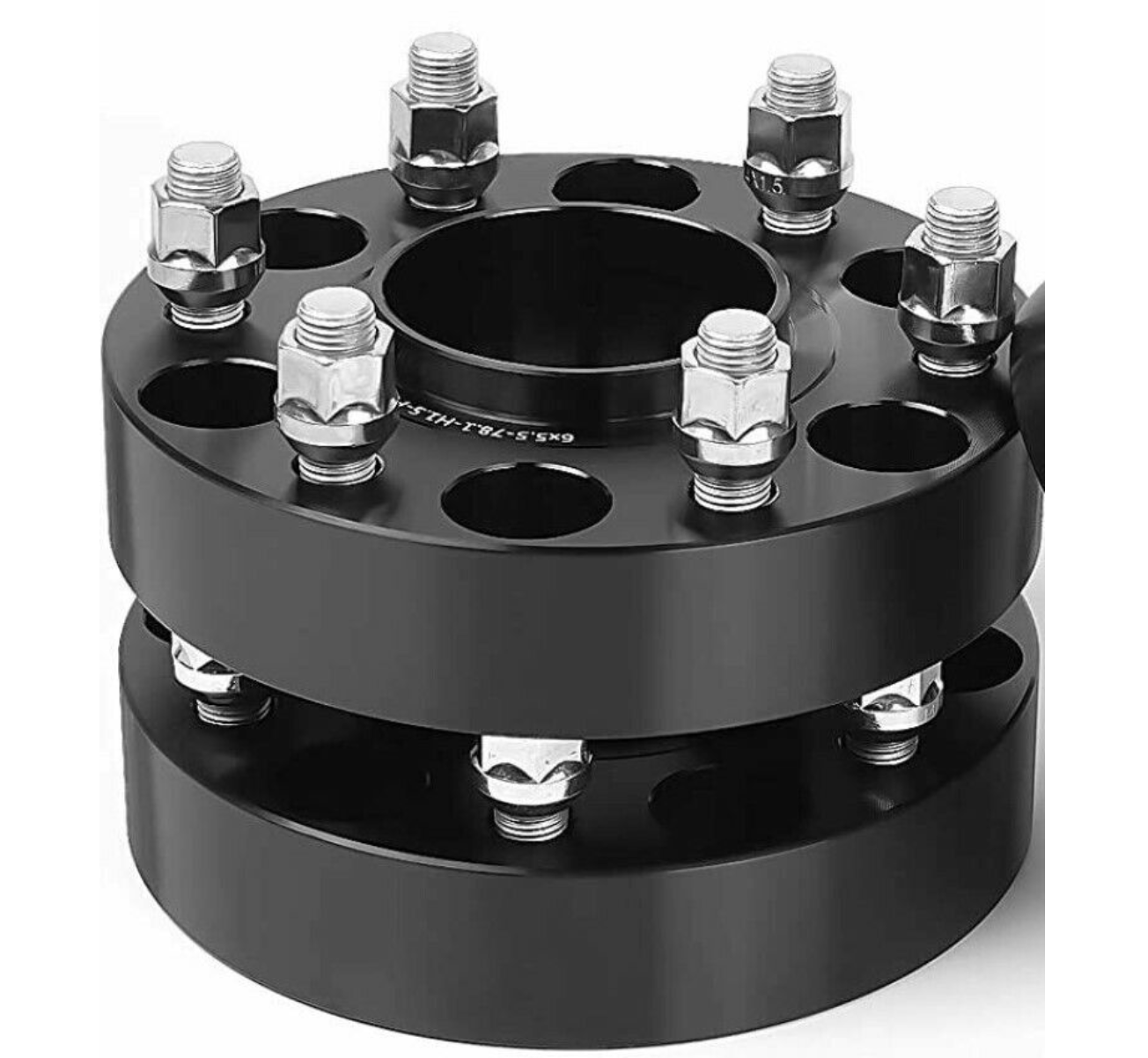 2019-2025 Ford Ranger 6X5.5 Hub Centric Wheel Spacers AKA 6x139.7 Thickness 38mm, 1.5", or 2" Inch 93.1mm Center Bore
