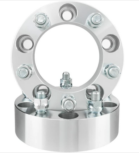 Adaptadores Separadores De 2 Ruedas 5x4,75 O 5x120,7 | 2 pulgadas de espesor | 7/16 pernos