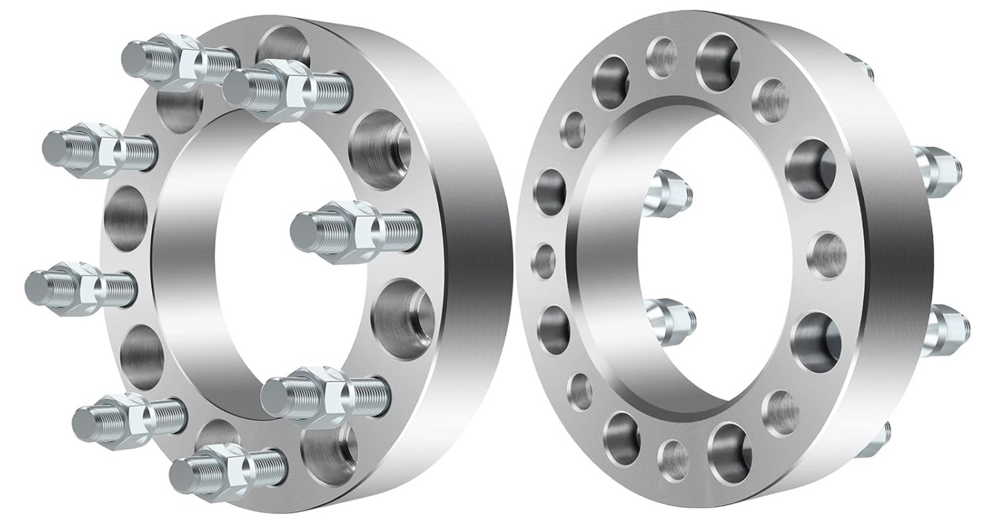 ENTRETOISES DE ROUES 8X170 POUR FORD F-250 F-350 SUPERDUTY EXCURSION 1-3 POUCES EN STOCK ! FORD 8 ADAPTATEURS D'ENTRETOISES 2pc