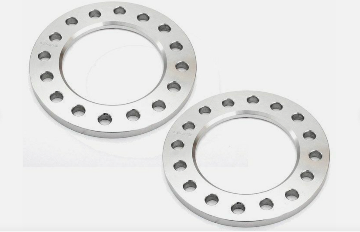 Espaciadores de rueda de aluminio centrados en cubo Billet de 8 lengüetas de 3/4 pulgadas 8x200 | Para camionetas dobles Ford F-350 2005 y posteriores