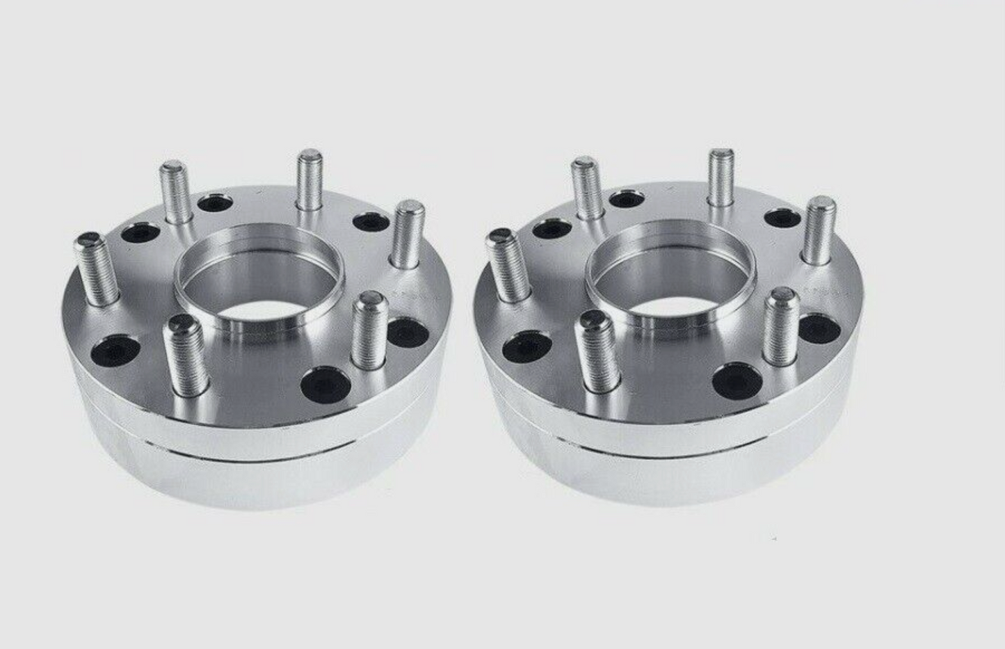 Adaptateurs de roue centrés sur moyeu et roue 5x150 à 6x135 14x1,5 | Utilisez des roues Ford à 6 écrous sur des camions Toyota Tundra à 5 écrous | 2 pouces