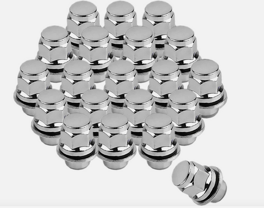 20 TUERCAS MAG DE FÁBRICA OEM INFINITI 12X1.25 SE ADAPTAN A TODAS LAS LLANTAS MAG SEAT STOCK