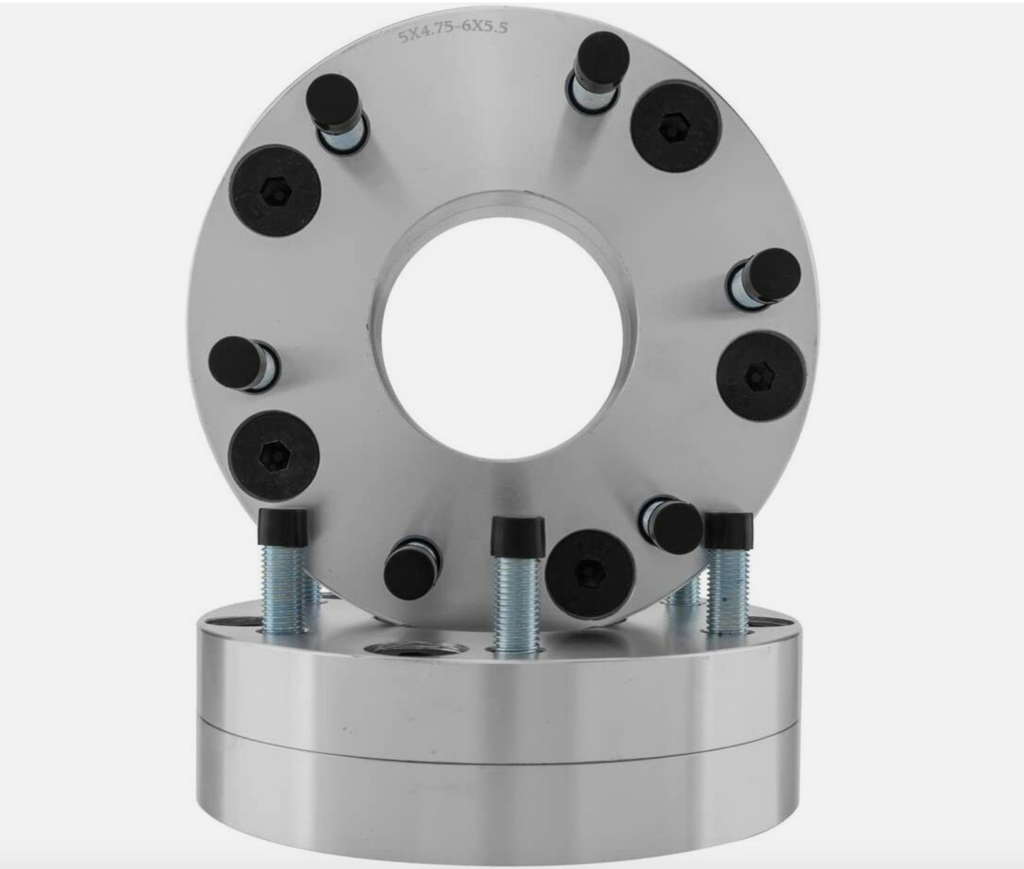 Wheel Adapters 5x4.5 TO 6x135 | Use 6 lug Wheels On 5 Lug Truck | 2" INCH THICK | 12x1.5 STUDS