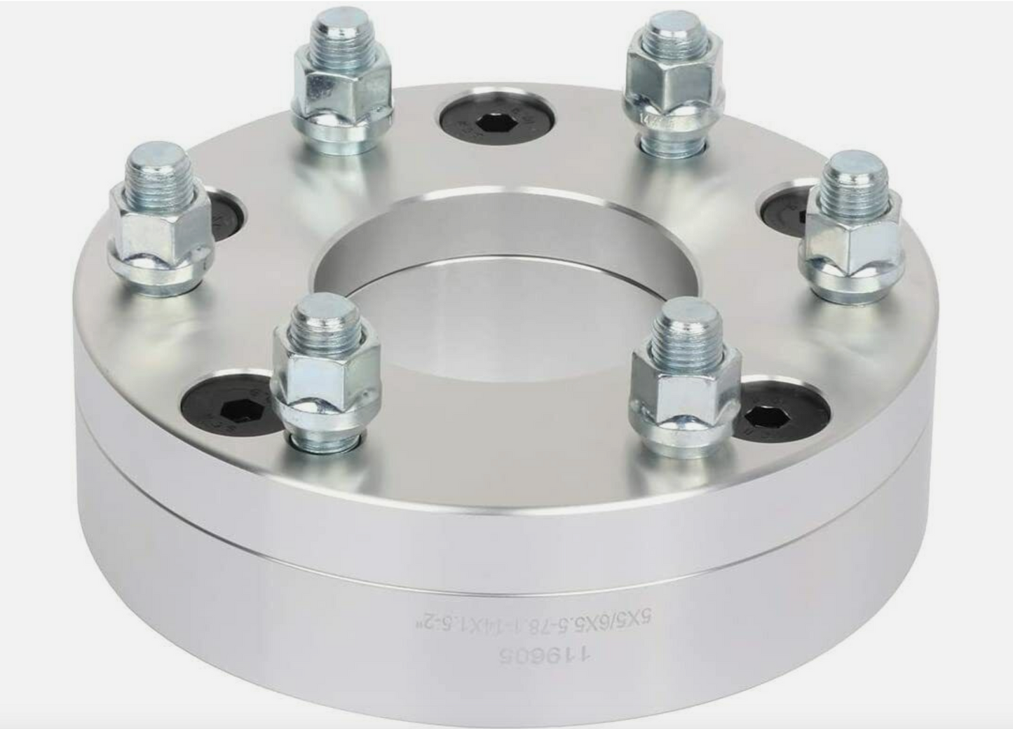 Wheel Adapters 5x4.5 TO 6x135 | Use 6 lug Wheels On 5 Lug Truck | 2" INCH THICK | 12x1.5 STUDS