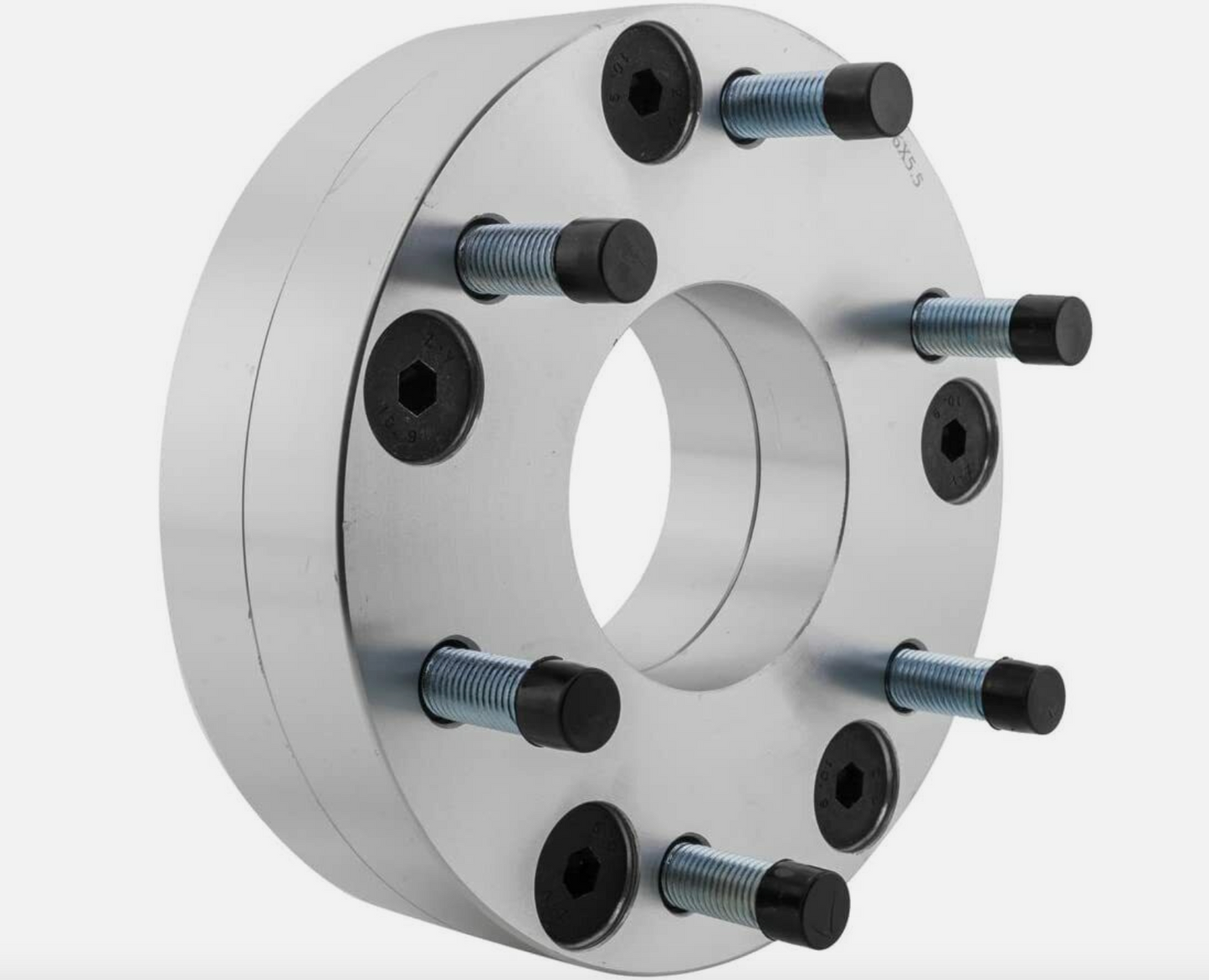Wheel Adapters 5x4.5 TO 6x135 | Use 6 lug Wheels On 5 Lug Truck | 2" INCH THICK | 12x1.5 STUDS