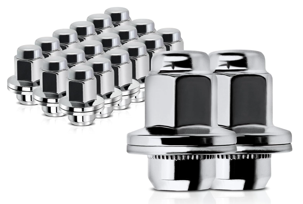 2007-2021 Toyota Tundra OEM Factory Lug Nuts Set 14x1.5 For All OEM Tundra Wheels 5x150 Black or Chrome Lugs for Toyota 611-277