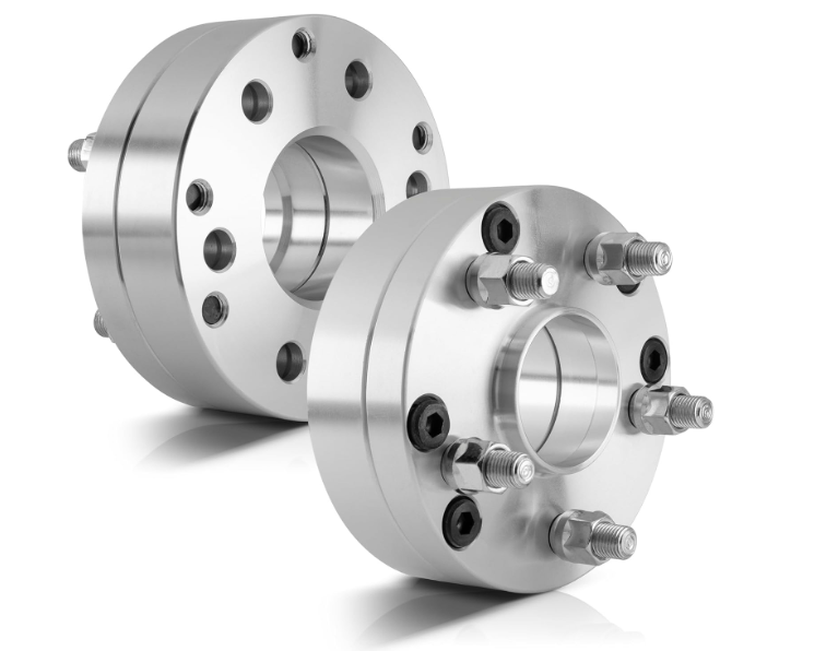 6x120 To 5x4.5 Hub Centric Wheel Spacer Adapters 12x1.5 Studs 2" Inch Thick | Use 5x114.3 Wheels On 6x4.75 Trucks - Custom Made in the USA