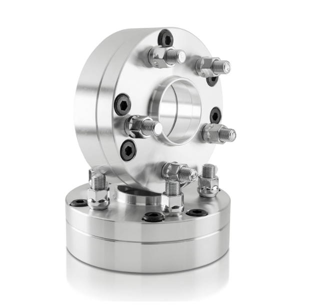 6x120 To 5x4.5 Hub Centric Wheel Spacer Adapters 12x1.5 Studs 2" Inch Thick | Use 5x114.3 Wheels On 6x4.75 Trucks - Custom Made in the USA
