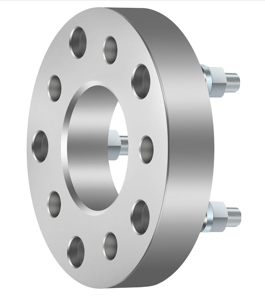 2 Wheel Adapters 5x5 to 5x5.5 AKA 5x127 to 5x139.7 1.25 Inch Thick 1/2x20