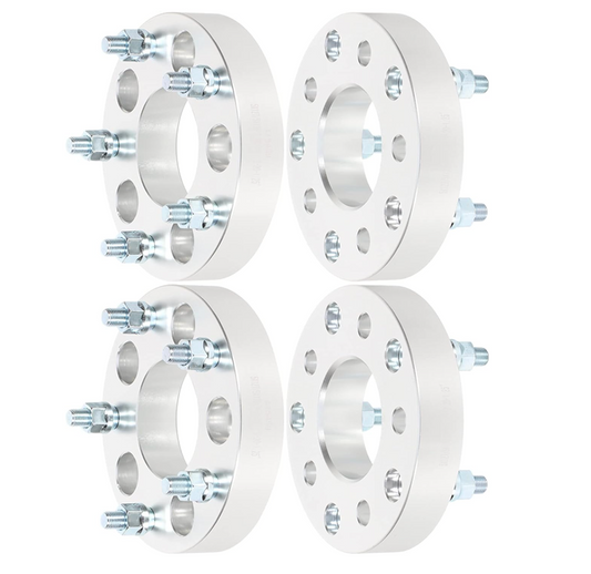 5x5 to 5x5.5 Wheel Adapters AKA 5x127 to 5x139.7 | 1.25" Inch Thick or 32mm 1/2x20 Studs