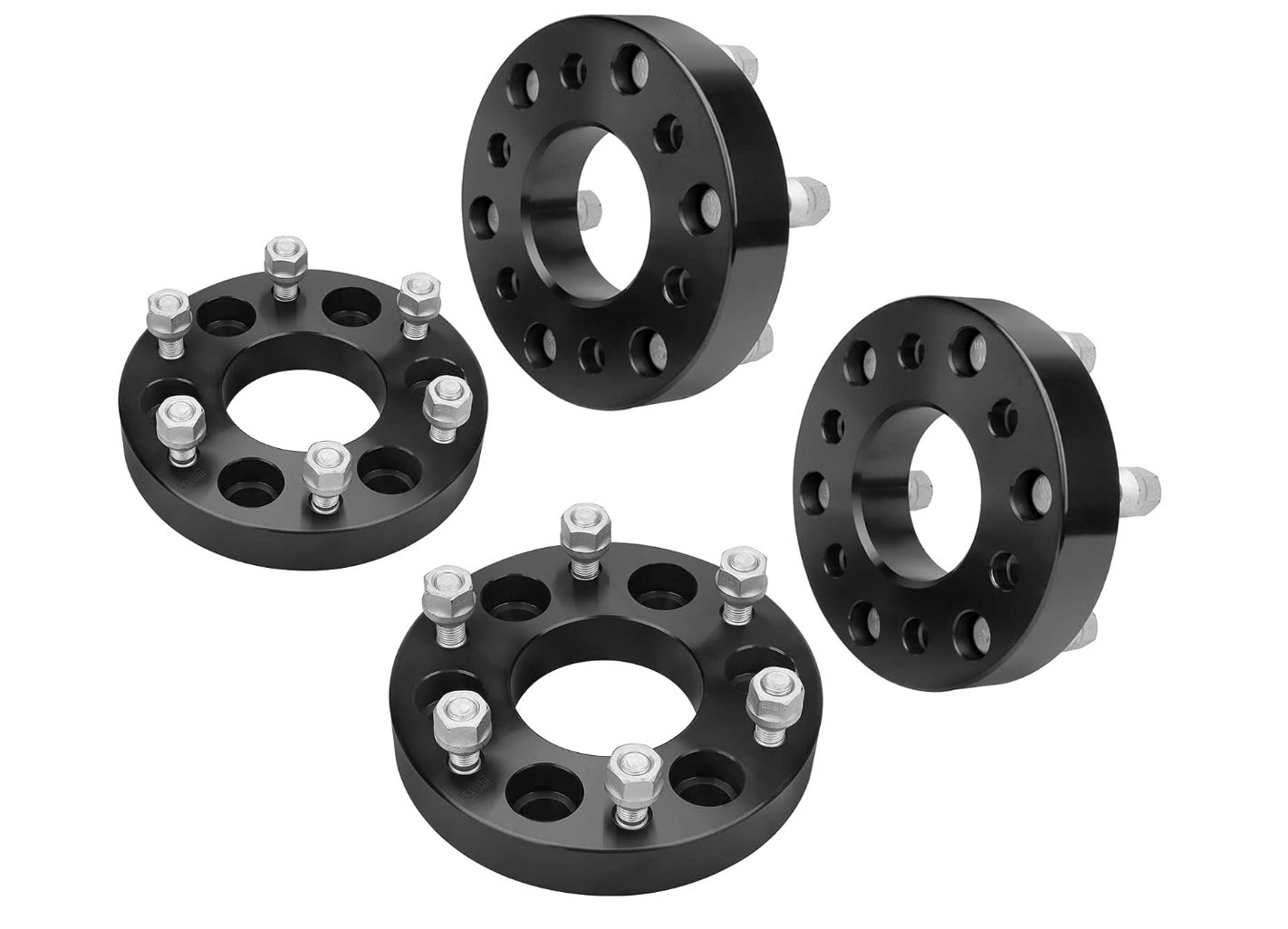 Adaptadores de rueda de 6x5 a 6x5,5 para Chevy Trailblazer Envoy SSR Bravada 1,25 pulgadas centrado en el cubo también conocido como 6x127 a 6x139,7