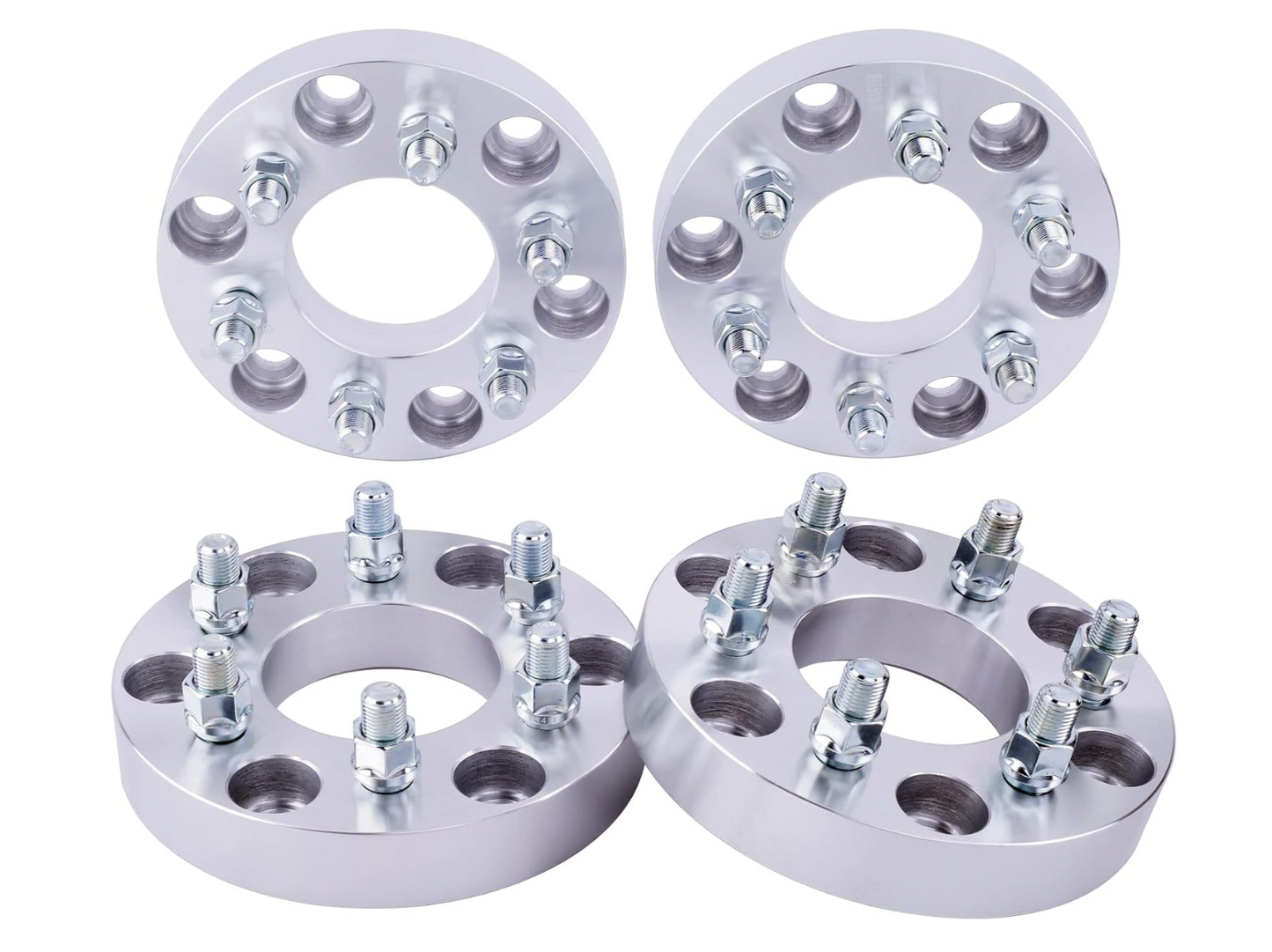 Adaptadores de rueda 6x5 o 6x127 a 6x5,5 o 6x139,7 para Chevy Trailblazer Envoy centrado en buje de 1,25 pulgadas