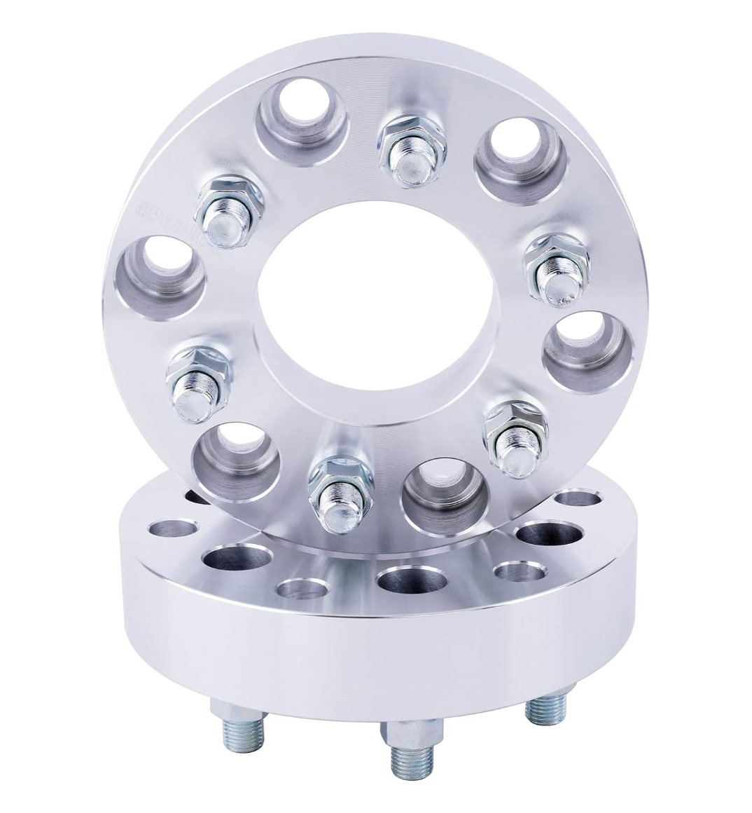 Adaptadores de rueda 6x5 o 6x127 a 6x5,5 o 6x139,7 para Chevy Trailblazer Envoy centrado en buje de 1,25 pulgadas