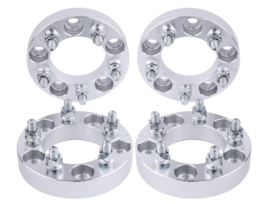 5X5.5 to 5x5 Wheel Adapters AKA 5x139.7 to 5x127  1.5 Inch Thick 14x1.5 Studs Put Jeep JL Gladiator Wheels on 2012-2018 RAM 1500 & 2019+ RAM 1500 Classic