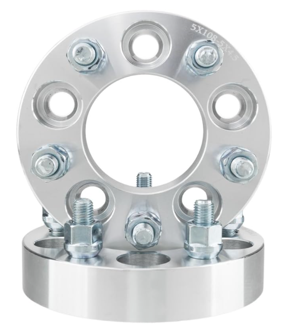 Adaptateurs de roue 5x4,5 à 5x4,75, goujons 1,25 pouces d'épaisseur 1/2 "-20, également connu sous le nom de conversion d'adaptateur 5x114,3 à 5x120