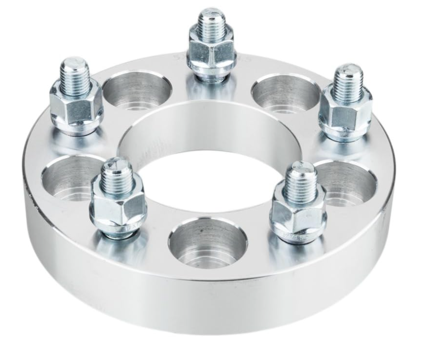 Adaptateurs de roue 5x4,5 à 5x4,75, goujons 1,25 pouces d'épaisseur 1/2 "-20, également connu sous le nom de conversion d'adaptateur 5x114,3 à 5x120