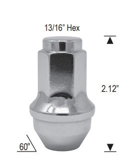 Écrous de roue 14 x 2 noirs de rechange pour F150 Expedition 2004-2014
