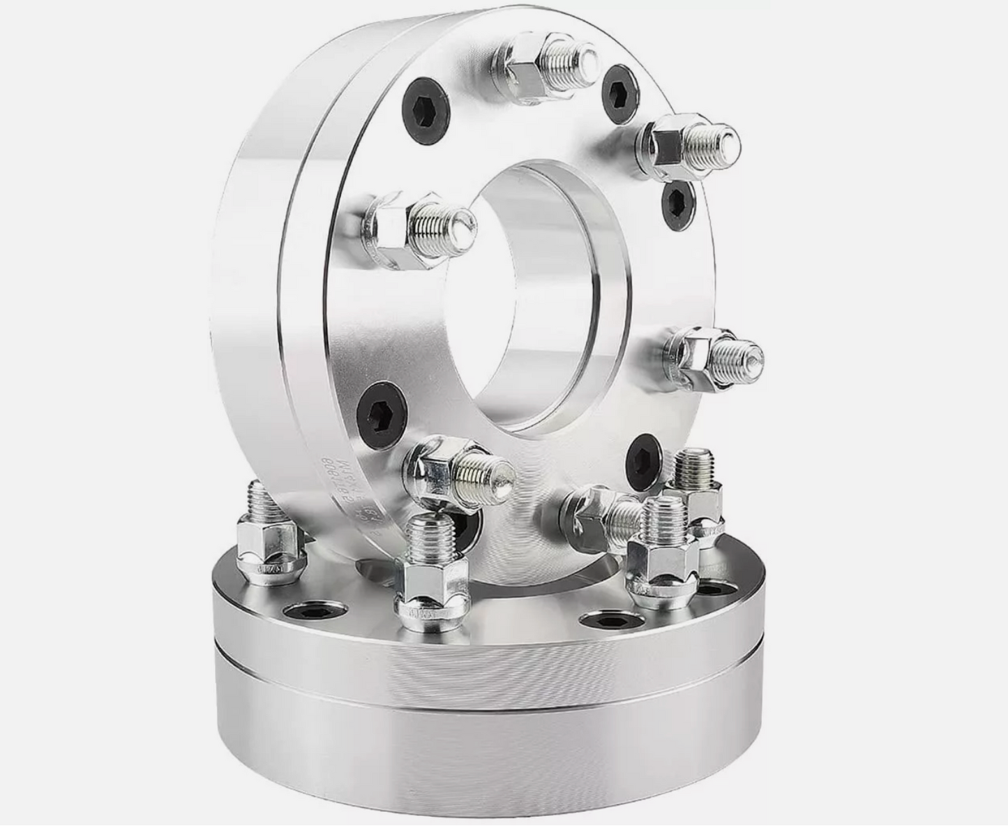 Adaptateur de roue 8x180 à 6x5.5, entretoises centrées sur le moyeu | Les goujons 14x1,5 de 2 pouces d'épaisseur utilisent des roues Chevy GMC sur des camions à 8 pattes 2500 3500 !