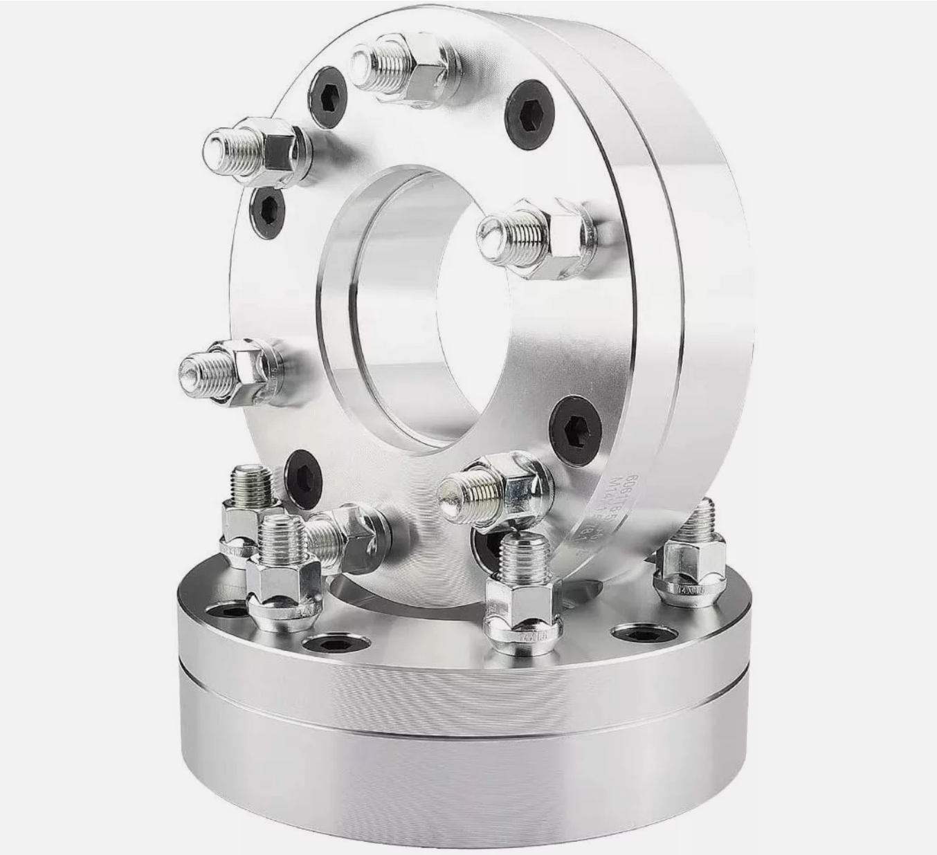 Adaptateur de roue 8x180 à 6x5.5, entretoises centrées sur le moyeu | Les goujons 14x1,5 de 2 pouces d'épaisseur utilisent des roues Chevy GMC sur des camions à 8 pattes 2500 3500 !