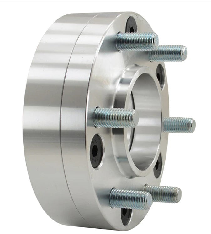 Hub Centric Wheel Adapters 5x5 TO 6x135 | Use 6 lug Wheels On 5 Lug Truck | 2" Inch Thick 14x1.5 Studs Made in the USA