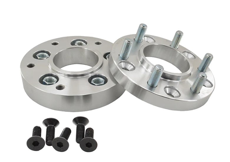 Hub Centric Wheel Adapters 5x5 TO 6x135 | Use 6 lug Wheels On 5 Lug Truck | 2" Inch Thick 14x1.5 Studs Made in the USA