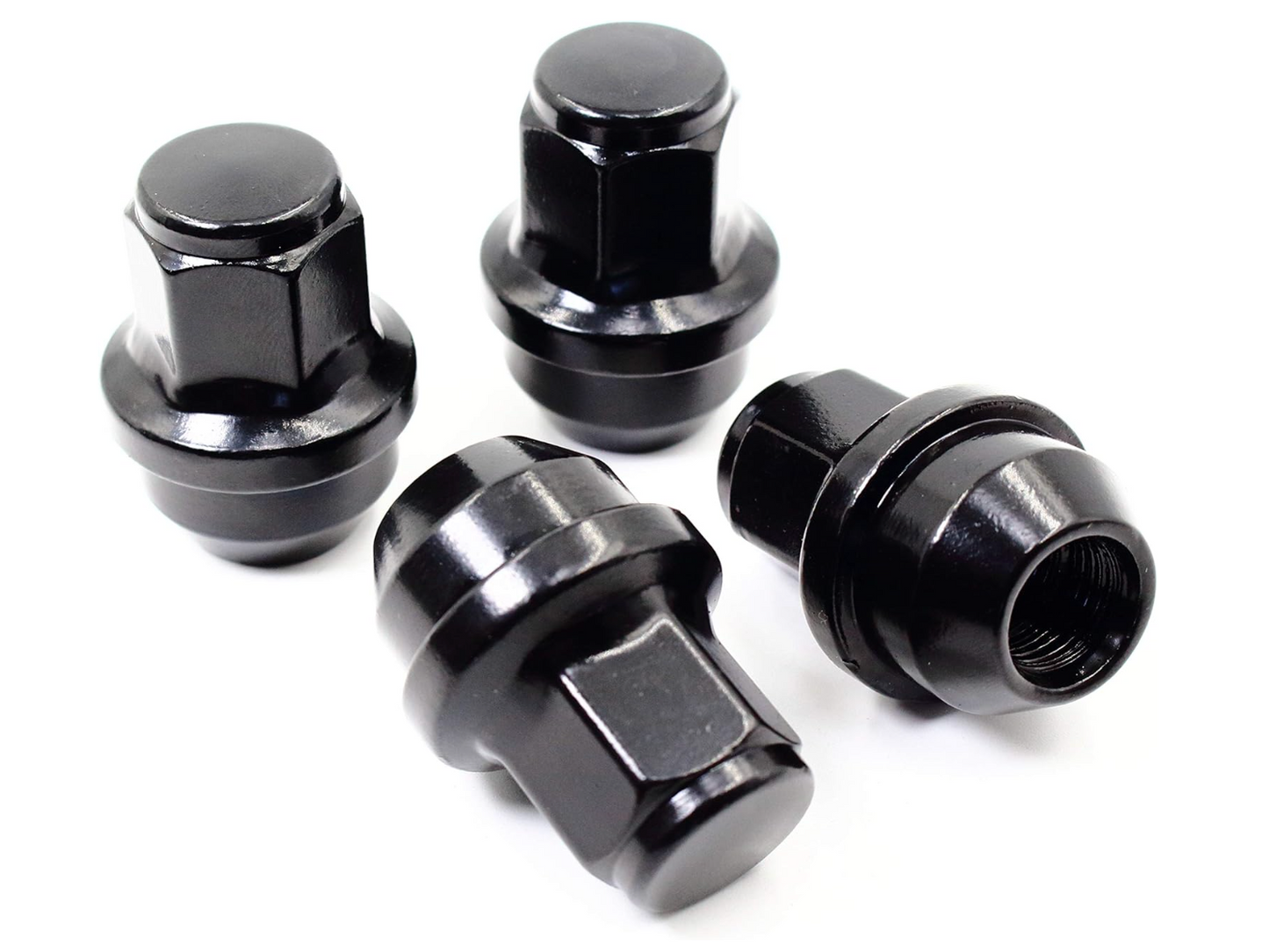 24 écrous de roue 14 x 1,5 noirs de rechange pour Ford F150 2015-2023