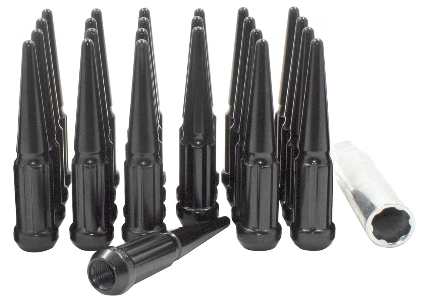 20 TUERCAS DE PICO DE ACERO HONDA + LLAVE | 12X1.5 PARA RUEDAS/LLANTAS HONDA / ACURA | 4,5 PULGADAS DE ALTO ANTIRROBO 5x114,3 5x4,5 JDM AF!
