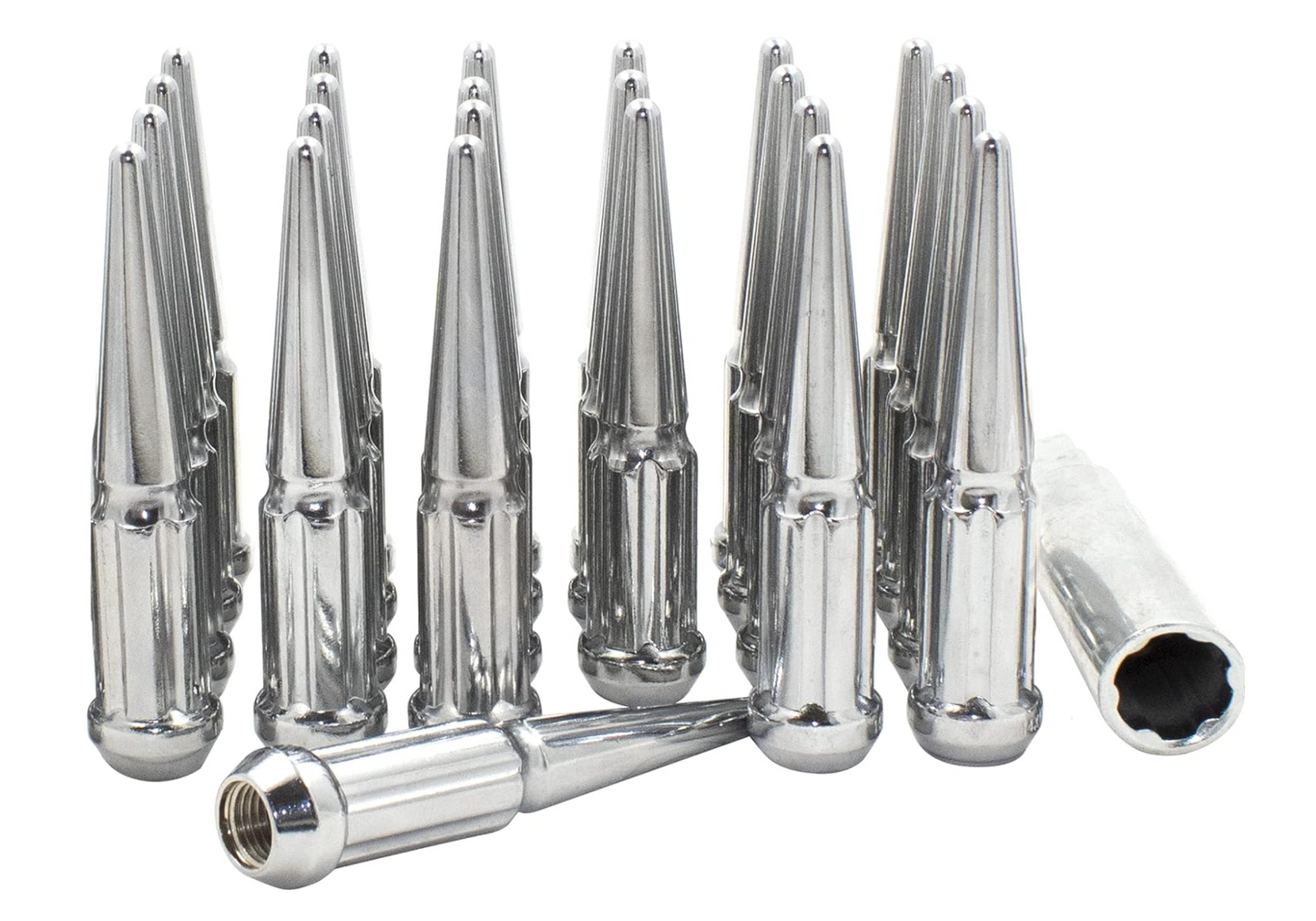 20 TUERCAS DE PICO DE ACERO HONDA + LLAVE | 12X1.5 PARA RUEDAS/LLANTAS HONDA / ACURA | 4,5 PULGADAS DE ALTO ANTIRROBO 5x114,3 5x4,5 JDM AF!