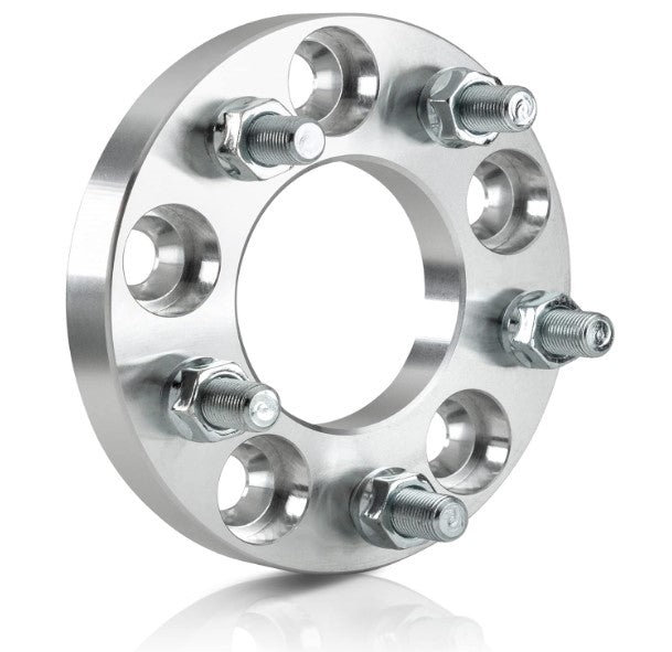 Adaptadores de rueda centrados en bujes de 5x120 a 5x112 de 17 mm de grosor + pernos de orejeta de 12x1,5 | Utilice ruedas Mercedes en un automóvil BMW