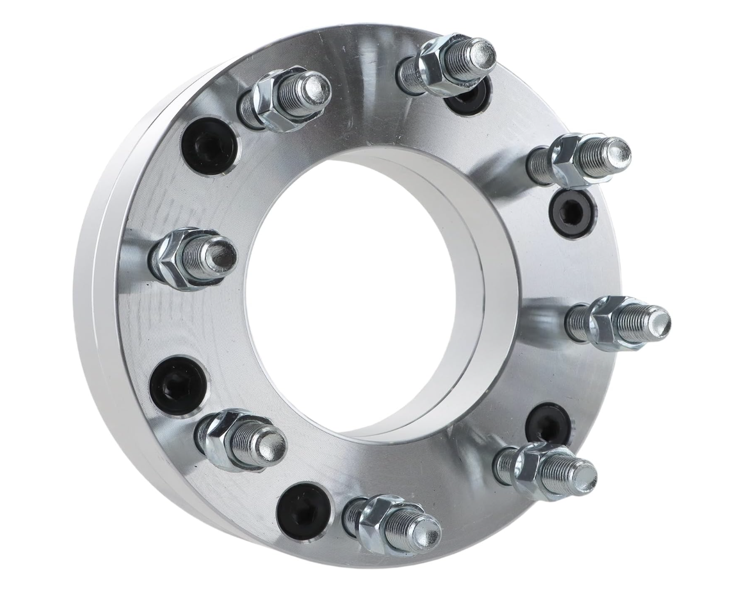 2 ADAPTADORES ESPACIADORES DE RUEDAS 5X5 A 8X6.5 | COLOQUE 8 RUEDAS DE LUG EN UN COCHE DE 5 LUG | 2" PULGADAS DE GROSOR 14X1.5