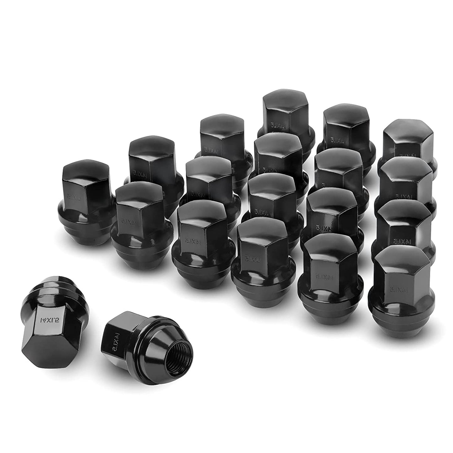 32 écrous de roue OEM Chevy GMC Factory M14 x 1,5, hexagonaux de 22 mm, adaptés à toutes les roues OEM Factory 2500 3500.