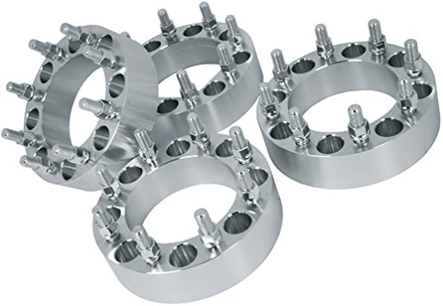 4 Adaptateurs de Roue Entretoises 8X170 À 8 X 170 1.5" Ford Superduty + 32 Lugnuts Gratuits !
