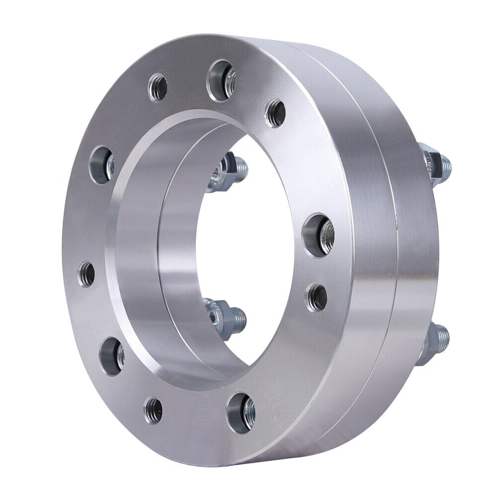 4 WHEEL ADAPTERS 5x4.5 TO 6x135 | USE 6 LUG WHEELS ON 5 LUG CAR | 2" INCH THICK | 12x1.5 STUDS
